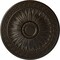 Ekena Millwork Randee Ceiling Medallion (Fits Canopies up to 3 7/8"), Hand-Painted Stone Hearth, 20"OD x 1 3/8"P CM20HASHF - alternate 1